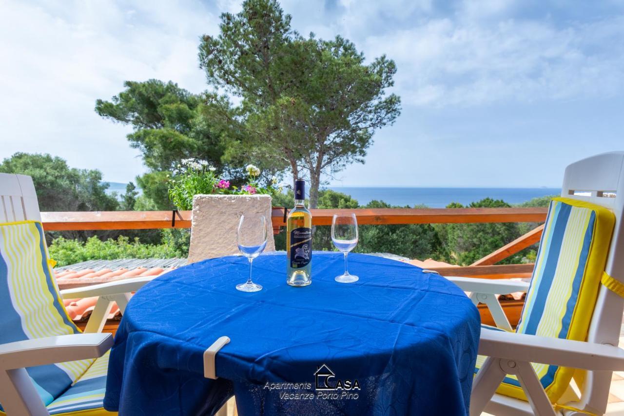 Apartments Casa Vacanze Porto Pino Ngoại thất bức ảnh