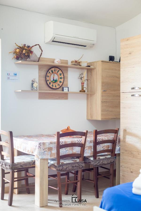 Apartments Casa Vacanze Porto Pino Ngoại thất bức ảnh