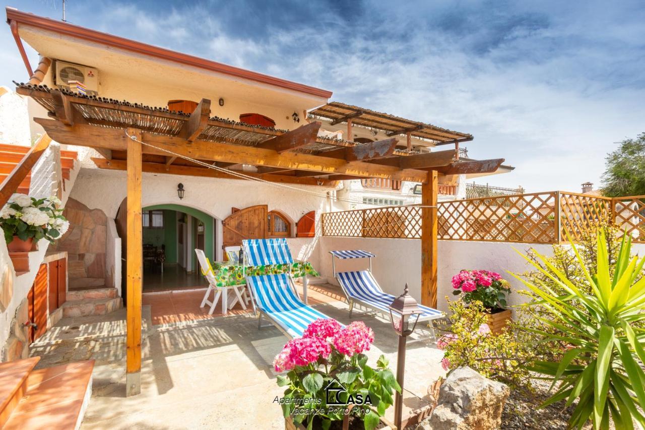 Apartments Casa Vacanze Porto Pino Ngoại thất bức ảnh