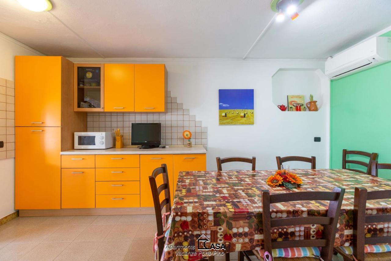 Apartments Casa Vacanze Porto Pino Ngoại thất bức ảnh