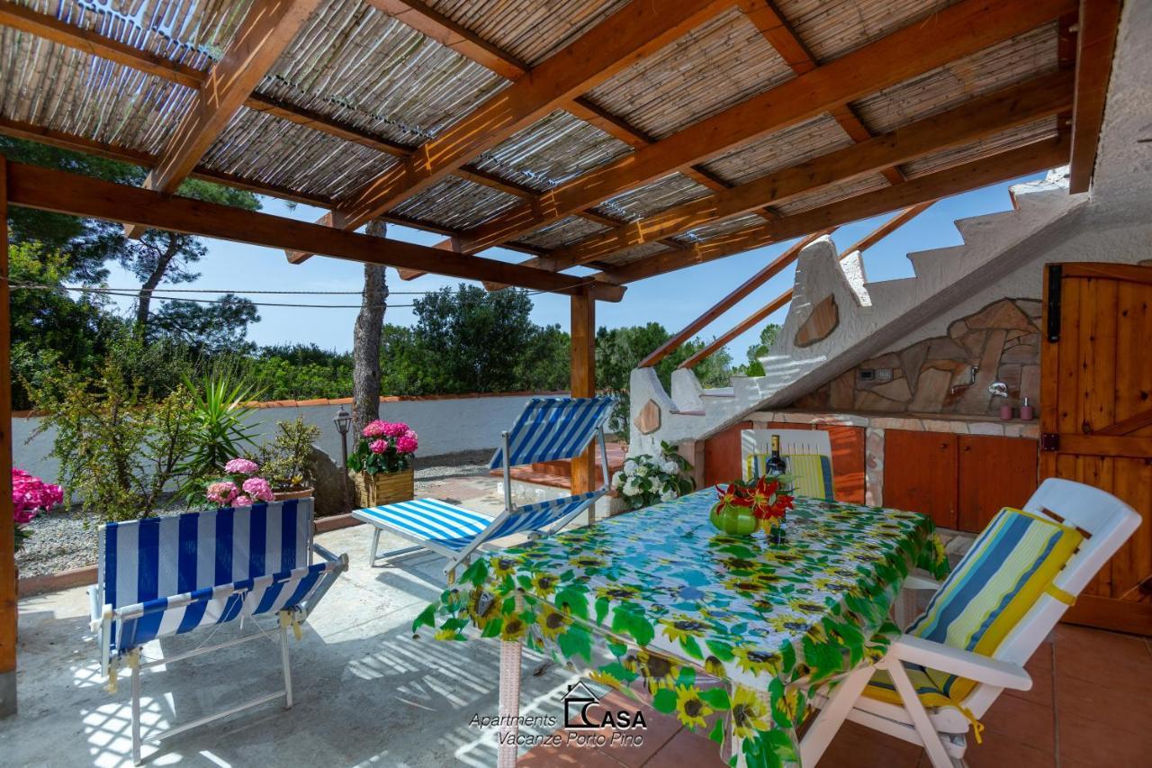 Apartments Casa Vacanze Porto Pino Ngoại thất bức ảnh